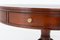 Table de Tambour Renouveau Géorgien en Acajou, 1920s 3