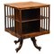 Edwardian Mahogany Revolving Bookstand, 1900s, Image 1