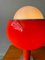 Table Lamp in Orange Acrylic & Opaline Glass, Italy, 1970s 7