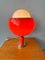 Table Lamp in Orange Acrylic & Opaline Glass, Italy, 1970s 2