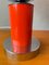 Table Lamp in Orange Acrylic & Opaline Glass, Italy, 1970s 14