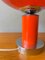 Table Lamp in Orange Acrylic & Opaline Glass, Italy, 1970s 13