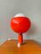 Table Lamp in Orange Acrylic & Opaline Glass, Italy, 1970s 5