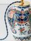Vintage Delft Chinoiserie Table Lamps with Velvet Shades from Royal Tichelaar Makkum, 1940s-1960s, Set of 2, Image 3