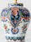 Lampes de Bureau Vintage Delft Chinoiserie avec Abat-jours en Velours de Royal Tichelaar Makkum, 1940s-1960s, Set de 2 5