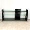 Modular Bookcase with Glass Shelves by Gil and Xavier David, France, 1972, Image 4