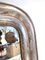 Large Louis Philippe Style Wall Mirror with Silver-Gilted Wooden Frame, 1880s 2