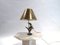 Table Lamp with Bronze Base and Flowers, France, Set of 2 4