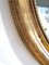 Louis Philippe Style Oval Mirror with Gilded Frame, France, 19th Century 2