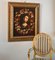 Workshop of Giovanni Stanchi, Flower Wreath with Portrait of the Virgin, 1650, Oil on Canvas, Framed 13