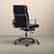 EA219 Office Chair in Chrome and Black Leather by Charles and Ray Eames for Vitra, 2010s, Image 7