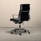 EA219 Office Chair in Chrome and Black Leather by Charles and Ray Eames for Vitra, 2010s, Image 5