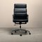 EA219 Office Chair in Chrome and Black Leather by Charles and Ray Eames for Vitra, 2010s, Image 2