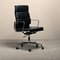 EA219 Office Chair in Chrome and Black Leather by Charles and Ray Eames for Vitra, 2010s, Image 6