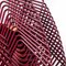 Upholstered Tubular Stacking Dining Chairs from PEL, 1950s, Set of 4 5