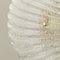 Italian Murano Glass and Brass Wall Lights, 1990s, Set of 2, Image 5