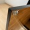 Mueble bajo Art Déco lacado en negro con accesorios de cromo, Francia, años 30, Imagen 13