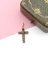 Colgante de cruz de diamantes vintage, Imagen 4