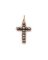 Colgante de cruz de diamantes vintage, Imagen 1