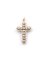 Colgante de cruz de diamantes vintage, Imagen 7