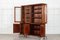 Large English Glazed Walnut Bookcase, 1870s 6