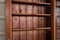Large English Glazed Walnut Bookcase, 1870s 17