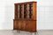 Large English Glazed Walnut Bookcase, 1870s 5