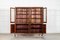Large English Glazed Walnut Bookcase, 1870s 2