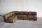 Modulares Vintage WK 550 Ledersofa Set von Ernst Martin Dettinger für WK Möbel, 4er Set 11