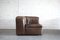 Vintage Modular WK 550 Leather Sofa Set by Ernst Martin Dettinger for WK Möbel, Set of 4, Image 20