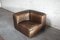 Vintage Modular WK 550 Leather Sofa Set by Ernst Martin Dettinger for WK Möbel, Set of 4 21