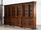 English Carved Oak Breakfront Glazed Bookcase, 1870s, Image 5