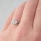 Belle Époque Solitär-Verlobungsring mit Diamanten 14