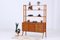 Mid-Century Teak Bookcase with Sliding Doors, 1960s, Image 1