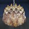 Art Deco Style Polyhedron Murano Glass Chandelier in the style of Venini, 1960s 10