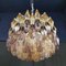 Art Deco Style Polyhedron Murano Glass Chandelier in the style of Venini, 1960s 9