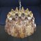 Art Deco Style Polyhedron Murano Glass Chandelier in the style of Venini, 1960s 11