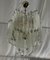 Murano Glass Tube Star Chandelier, 1970s, Set of 2 1
