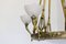 Large Art Deco Bronze Chandelier by Maurice Dufrene and Daum Nancy, 1920s 17