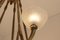 Large Art Deco Bronze Chandelier by Maurice Dufrene and Daum Nancy, 1920s 12