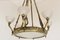 Large Art Deco Bronze Chandelier by Maurice Dufrene and Daum Nancy, 1920s 8