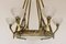 Large Art Deco Bronze Chandelier by Maurice Dufrene and Daum Nancy, 1920s 9