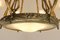 Large Art Deco Bronze Chandelier by Maurice Dufrene and Daum Nancy, 1920s 4