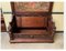 Antique Walnut Bench, 1880s, Image 4