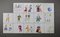 Costumes Ceramic Tiles by Giò Ponti for Bardelli Ceramica, 1980, Set of 14, Image 11