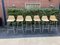 Bar Stools attributed to Rohé Noordwolde, 1960s, Set of 6, Image 1