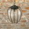 Mid-Century Frosted Pulegoso Glass Pendant attributed to Angelo Lelli for Aredoluce, Italy, 1950s 23