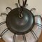 Mid-Century Frosted Pulegoso Glass Pendant attributed to Angelo Lelli for Aredoluce, Italy, 1950s 14