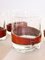 Vintage Whisky Tumblers in Glass with Leather Sleeves, 1980s, Set of 6, Image 8