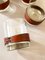 Vintage Whisky Tumblers in Glass with Leather Sleeves, 1980s, Set of 6, Image 3